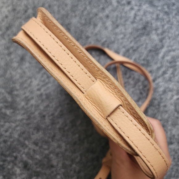 Madewell The Simple Crossbody hand painted fern pikake floral hawaiian - Picture 7 of 12